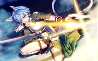 《刀剑神域》高清壁纸 视觉盛宴与动漫游戏开发的深度融合